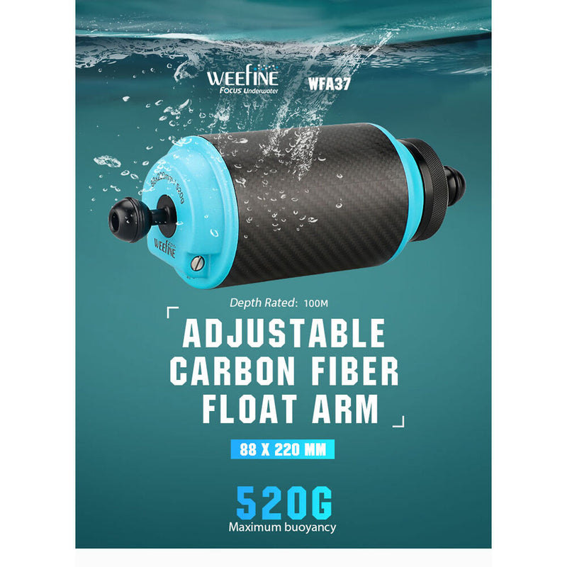 Weefine WFA37 Adjustable Carbon Fiber Float Arm