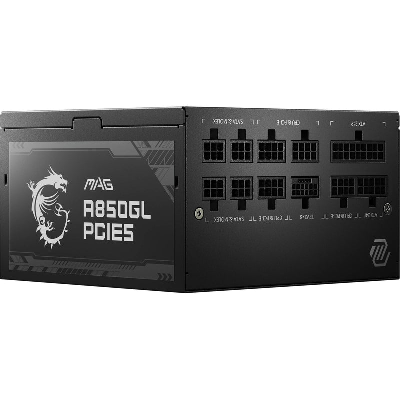 MSI MAG A850GL PCIE5 850W 80 Plus Modular Power Supply