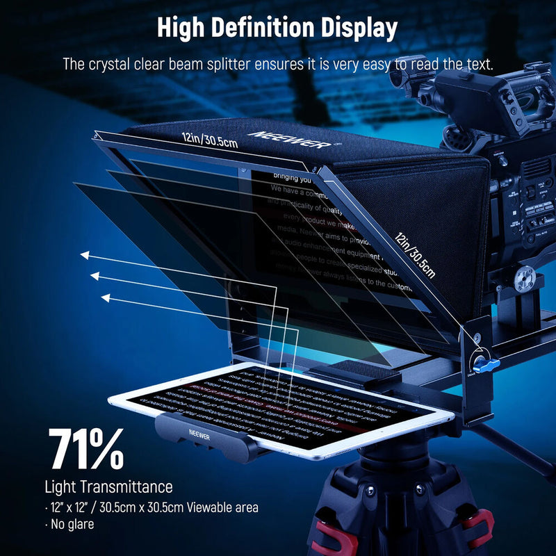 Neewer X17 Remote Teleprompter (Black)