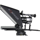 Fortinge 21" PROX Series Studio Prompter Set with HDMI, BNC, VGA, and SDI Inputs (High Brightness)