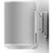 FLEXSON Wall Mount with Corner Piece for Sonos Era 100 Speaker (White, Single)