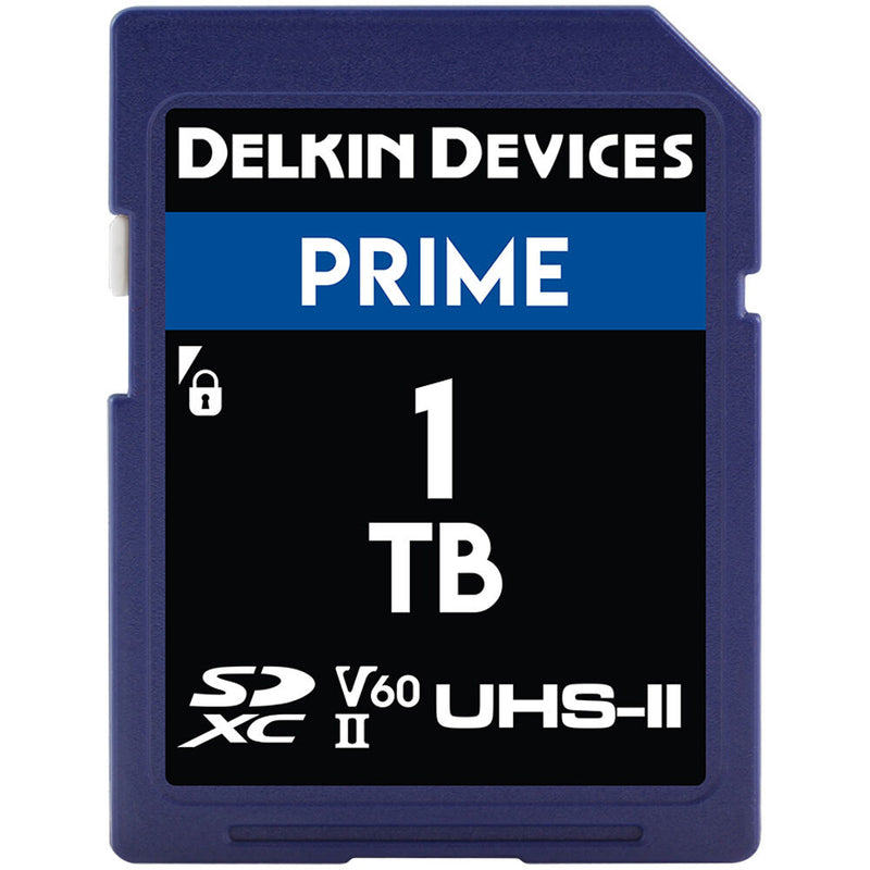 Delkin Devices 1TB SD Prime UHS-II V60 Memory Card