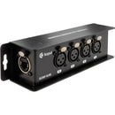 Kopul 4-Channel XLR Network Cable Extender Kit with Male and Female Extenders