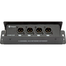 Kopul XLR4M-RJ45 4-Channel XLR-Male to RJ45 Passive Network Cable Extender for Audio/AES/DMX