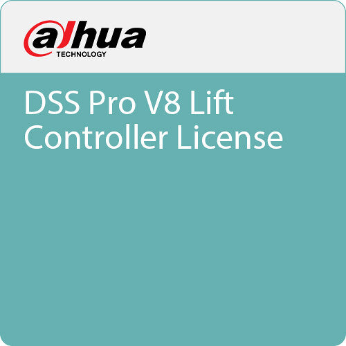 Dahua Technology Lift Controller Channel License for DSS Pro V8
