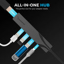 Sabrent 4-in-1 Multi-Port USB-C Hub (Gray)