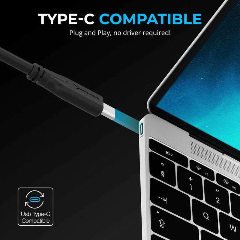 Sabrent 4-in-1 Multi-Port USB-C Hub (Gray)