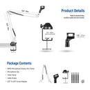 Neewer NW-35 Suspension Boom Scissor Mic Arm Stand (Black)