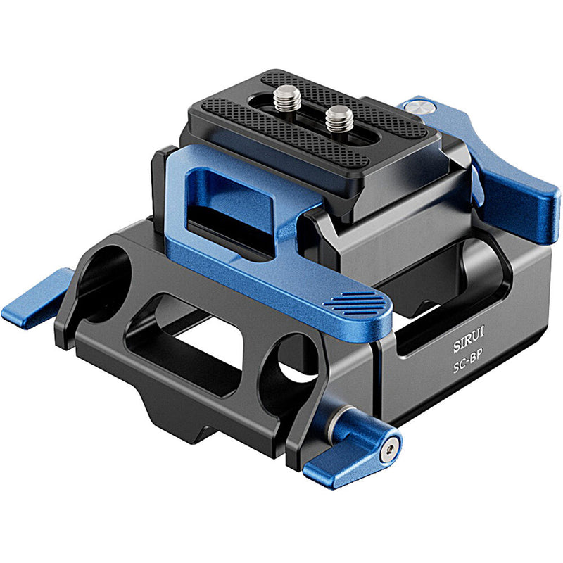 Sirui Universal Quick Release Baseplate with Dual 15mm Rod Clamp