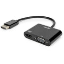 Rocstor DisplayPort 1.2 to HDMI & VGA Active Video 2-in-1 Adapter