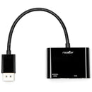 Rocstor DisplayPort 1.2 to HDMI & VGA Active Video 2-in-1 Adapter