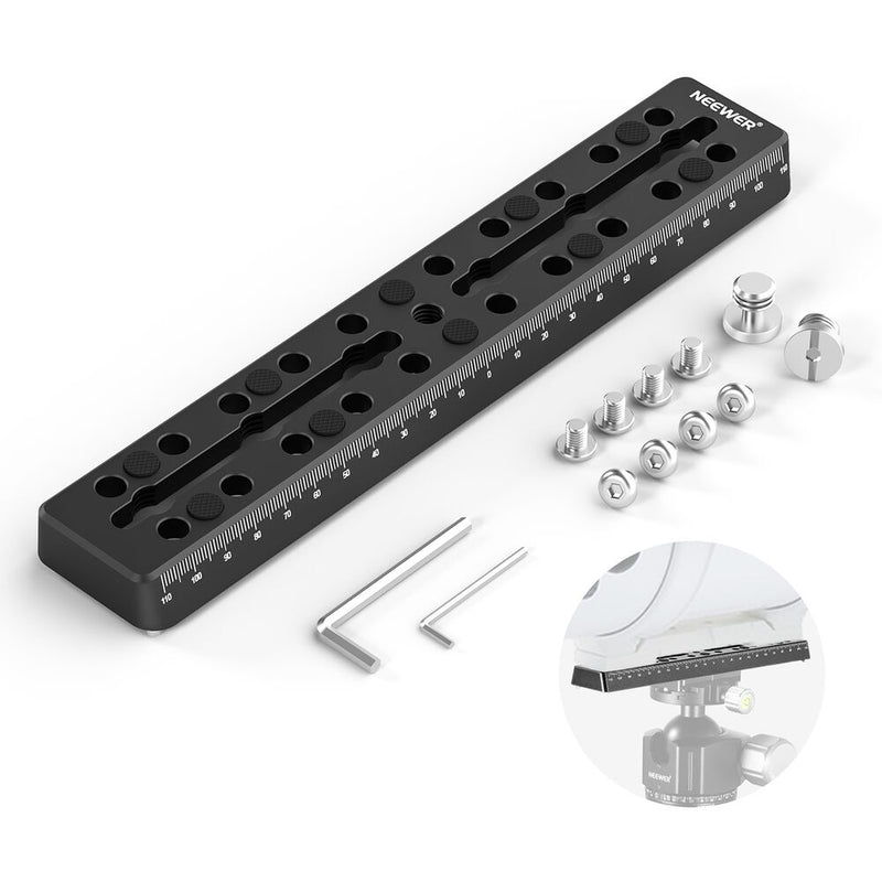 Neewer QR003 9" Rail Bar Vixen Style Dovetail Plate