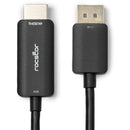 Rocstor DisplayPort 1.2 Male to HDMI Male Active Adapter Cable (6')