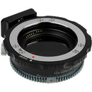 FotodioX Vizelex ND Throttle Fusion Smart AF Cine Edition Lens Adapter for Canon EF Cine Lens to Canon RF Mount Body
