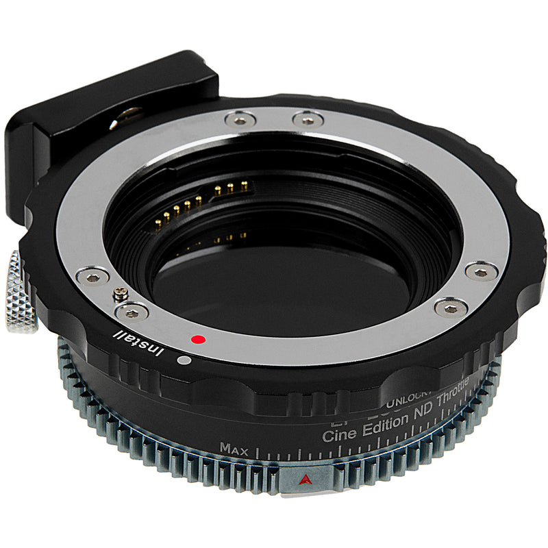 FotodioX Vizelex ND Throttle Fusion Smart AF Cine Edition Lens Adapter for Canon EF Cine Lens to Canon RF Mount Body