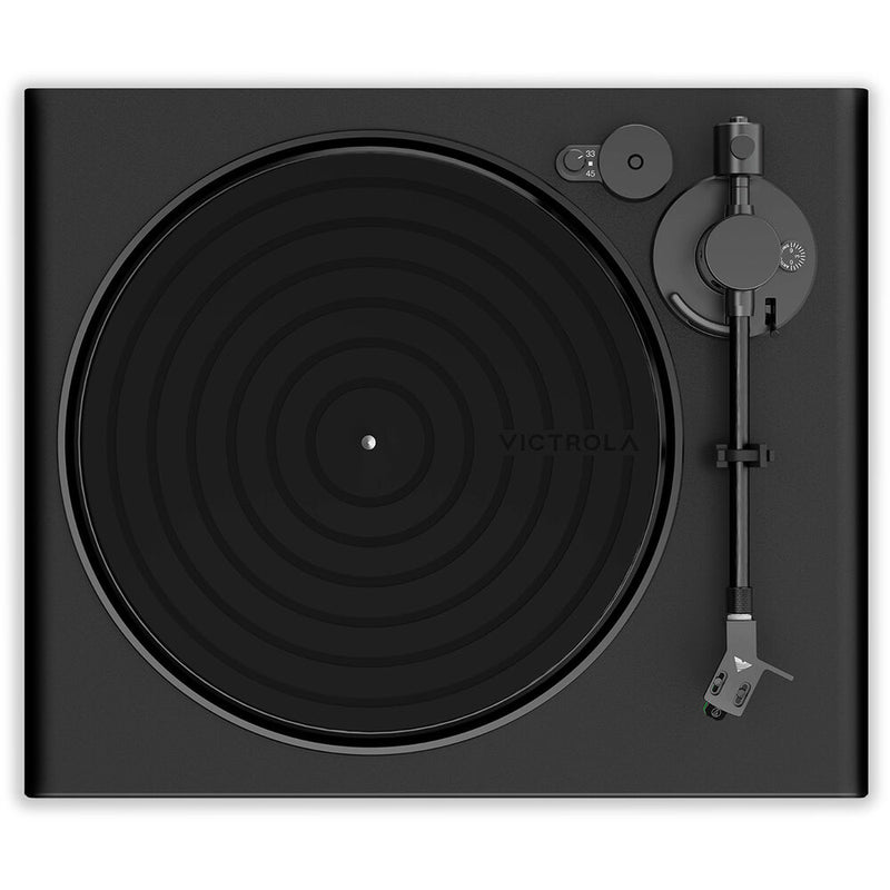 Victrola VPT-1500 Hi-Res Onyx Manual Two-Speed Bluetooth Turntable