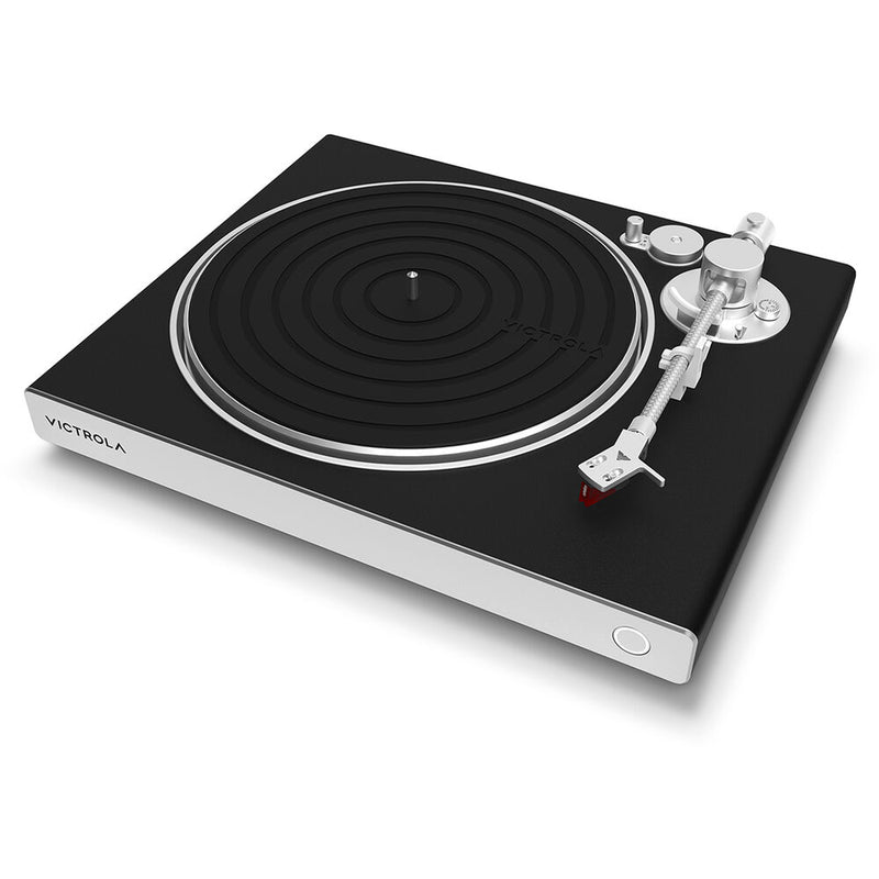 Victrola VPT-2500 Hi-Res Carbon Manual Two-Speed Bluetooth Turntable