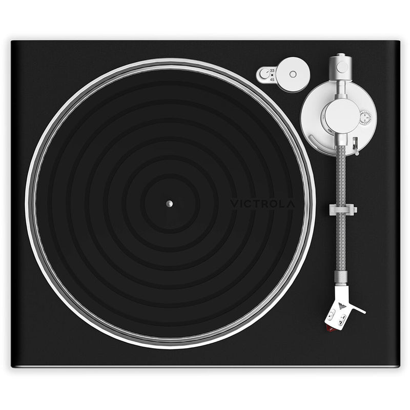 Victrola VPT-2500 Hi-Res Carbon Manual Two-Speed Bluetooth Turntable