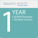 TRIUMPH BOARD CADAVR Personal   - 1-Year, 1-Student License