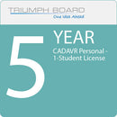 TRIUMPH BOARD CADAVR Personal  - 5-Year, 1-Student License