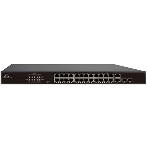 Uniview NSW2020-24T1GT1GC-POE-IN 24-Port 100 Mb/s PoE+ Compliant Unmanaged Switch