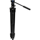 Slik Pro AL-323 Tripod with SVH-520 Fluid Head Kit (Black)