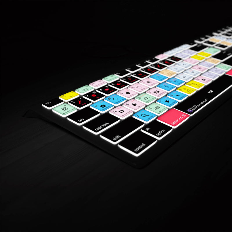 KB Covers After Effects Backlit Pro Aluminum Keyboard (macOS)