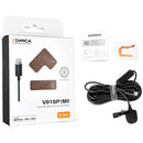 Comica Audio CVM-V01SP(MI) Omnidirectional Lavalier Microphone with Lightning Connector for iOS Devices (19.7')