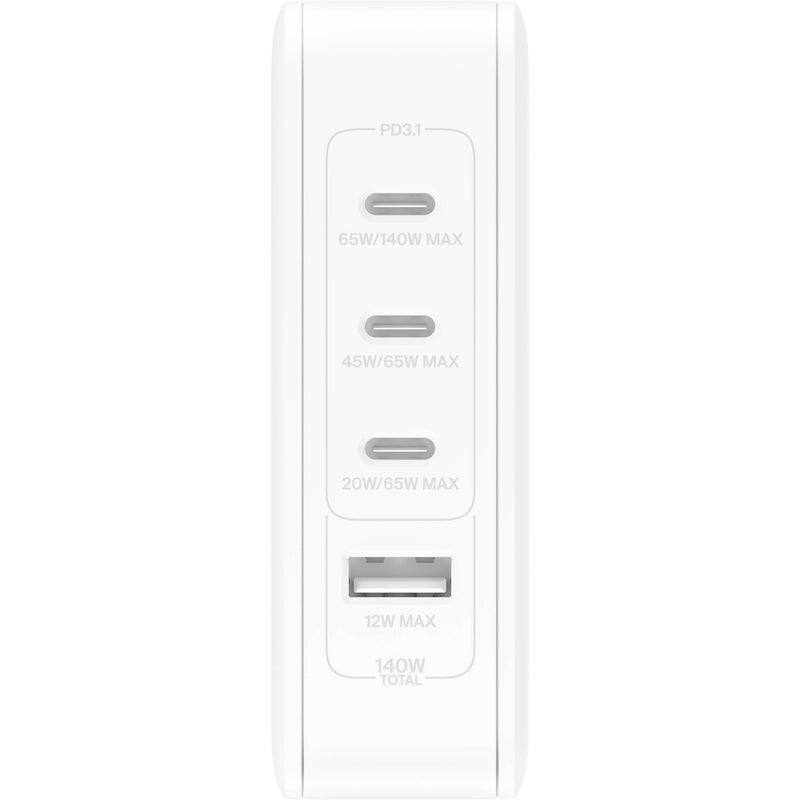 Belkin BoostCharge Pro 140W 4-Port GaN USB Wall Charger