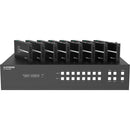 Alfatron 18G 8x8 HDMI/HDBaseT Matrix Switcher with 8 x HDBaseT Receivers