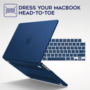 iBenzer Neon Party Hardshell Case for 15" MacBook Air (Navy Blue)