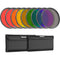 Neewer Full Color Lens Filter Kit (49mm, 9-Pack)