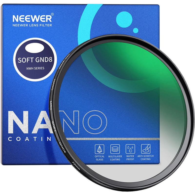 Neewer Soft GND8 Filter (58mm, 3-Stop)