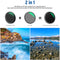 Neewer 2 in 1 Variable ND Filter and CPL Filter (58mm, 1 to 5-Stop)