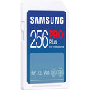 Samsung 256GB PRO Plus UHS-I SDXC Memory Card with USB-A Card Reader