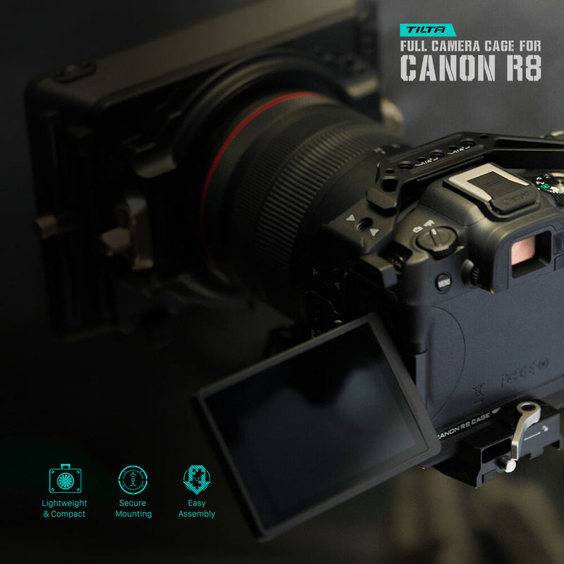 Tilta Full Camera Cage for Canon R8 (Black)