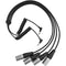 Saramonic SR-C2020 Dual 3.5mm TRS Male to Quad XLR Male Output Cable for Wireless Receivers (23.6")