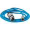 Kondor Blue Mini-XLR Male to XLR Female Audio Cable for Canon C70 & BMPCC 6K/4K (Blue, 3')