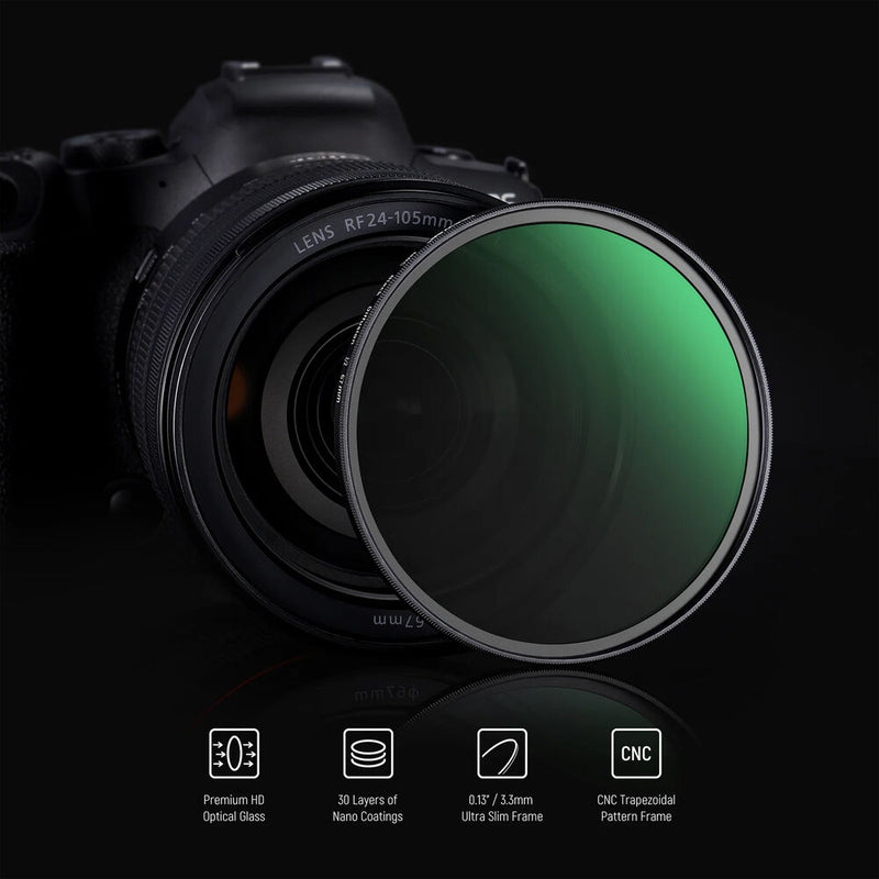 Neewer Black Diffusion Cinematic Effect Filter (58mm, Grade 1/2)