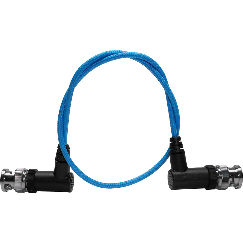 Kondor Blue Ultra-Thin 3G-SDI Right-Angle BNC Cable (16")