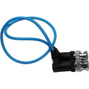Kondor Blue Ultra-Thin 3G-SDI Right-Angle BNC Cable (16")