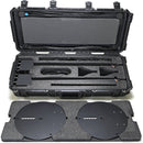 PresenterTek TeleStepper Presidential Rise and Fall Robotic Conference Teleprompter Stand AV Bundle