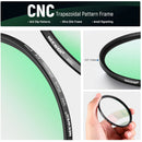 Neewer Black Diffusion Filter Kit (62mm, Grade 1/8, Grade 1/4, 2-Pack)