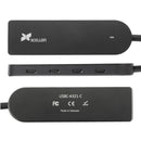 Xcellon 4-Port Slim USB 3.2 Gen 1 Type-C Hub