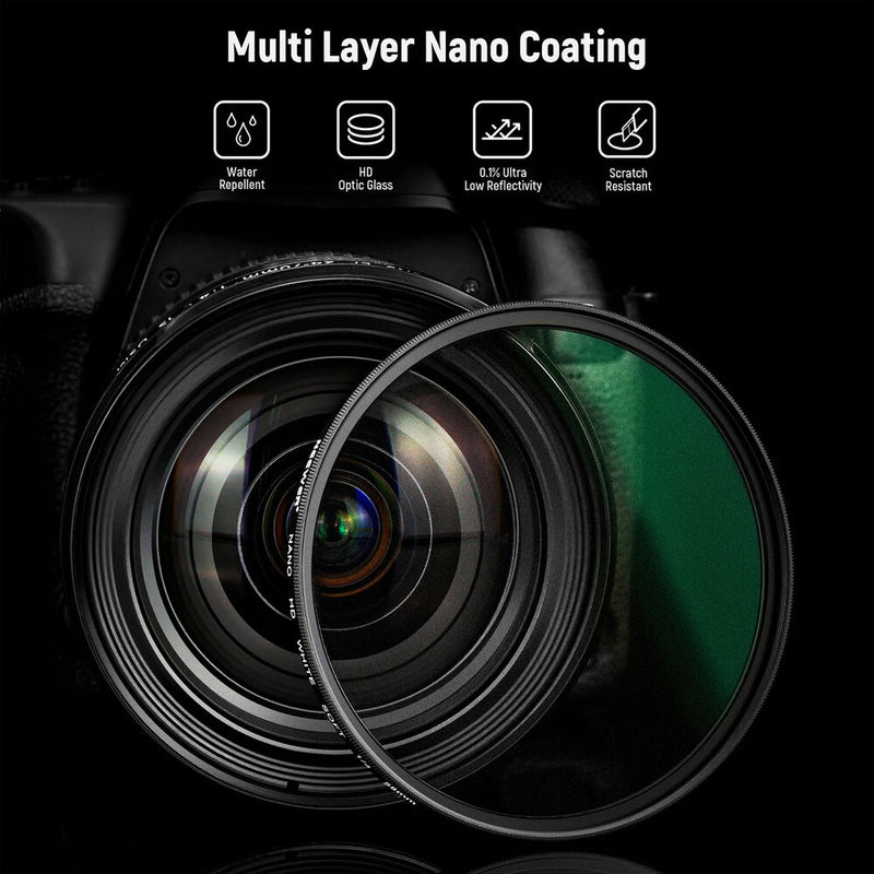 Neewer Soft White Diffusion 1/4 Filter (82mm)