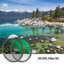 Neewer CPL UV Lens Filter Kit (82mm)