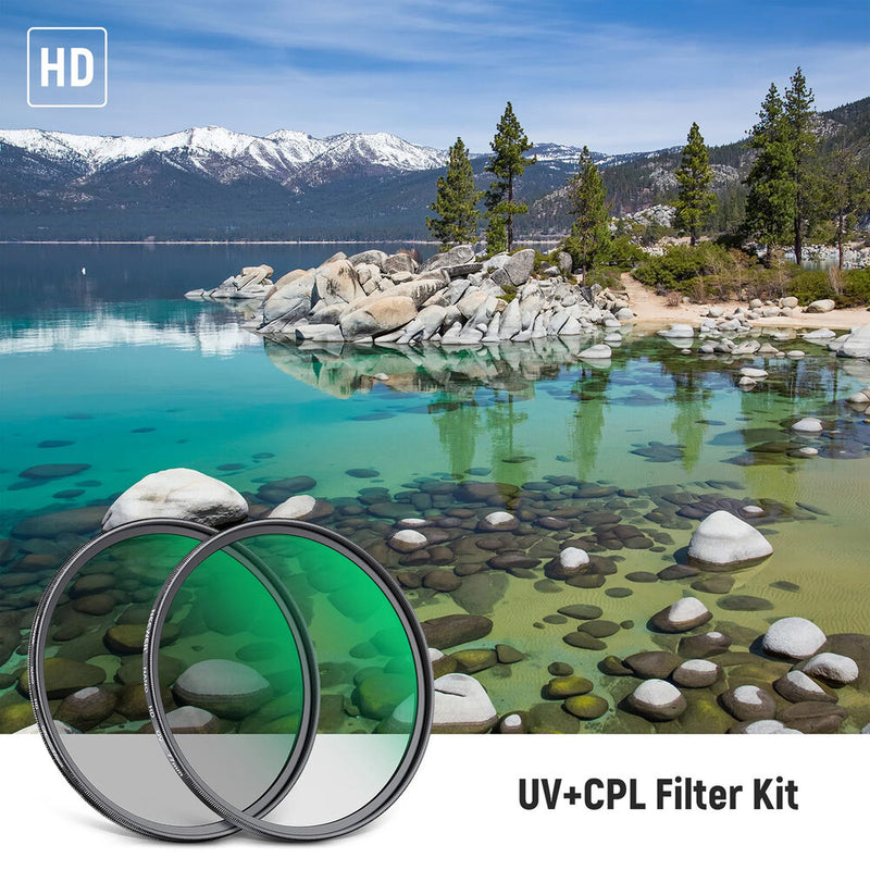 Neewer CPL UV Lens Filter Kit (82mm)