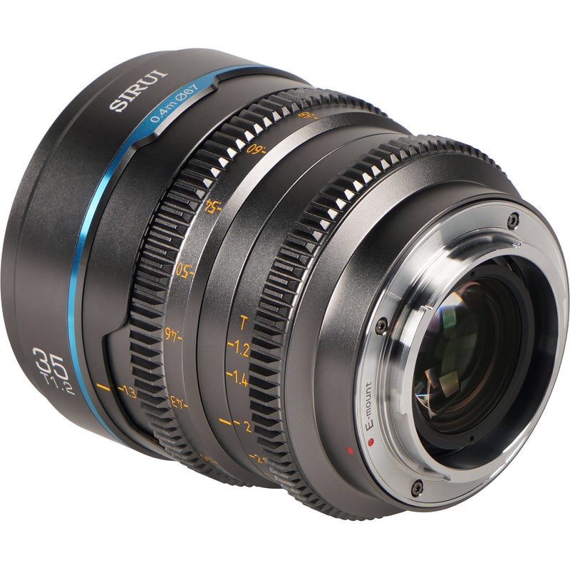 Sirui Night Walker 35mm T1.2 S35 Cine Lens (Micro Four Thirds-Mount, Gunmetal Gray)
