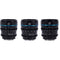Sirui Night Walker T1.2 S35 Cine 3-Lens Set (X-Mount, Black)