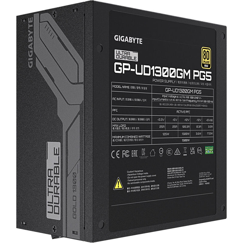 Gigabyte UD1300GM PG5 1300W 80 Plus Gold Power Supply